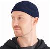 CHARM Maglione Cotone Cranio Cappellino, Kufi Islam Preghiera, Marino