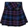 Tartanista - Kilt Irlandese 42cm (16.5") - Fascette in Pelle - Verde