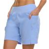 Champion Pantaloncini da bagno da donna, 12,7 cm/17,8 cm, con tasche, per spiaggia, piscina, estate