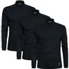 Sergio Tacchini Maglia Lupetto Uomo Caldo Cotone, 3pz Nero XXL