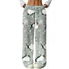 ticticlily Pantaloni Pigiama Flanella Donna Termici Invernale Pantalone in Pile Peluche Caldo Comodi e Morbidi Pigiami da Natale Pigiami Casuale Abbigliamento de Notte Loungewear A7 Grigio XL