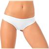 JADEA Brasiliana Donna in Cotone Modal, Offerta 6-12 Pezzi, Slip Donna Brasiliano 502 (12 Pezzi 6BIANCO+6NERO, 2)