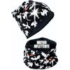 HECKBO Set Berretto & Scaldacollo 360° Riflettente per Bambini - 95% Cotone - Materiale elastico morbido e facile da curare - Beanie Primavera Autunno Inverno (48-54 cm)