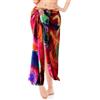 SAIIURV Pareo Mare Donna, Telo estivo in colori vivaci, Bohemian Copricostumi Da Mare Bikibi Cover Up Tunica Sclarpa Gonna Decorazione Murale Arazzo