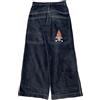 ORANDESIGNE Baggy Jeans Uomo Y2K Pantaloni Cargo Larghi Streetwear | Men's Jeans Hip Hop Denim Pantaloni a Gamba Larga