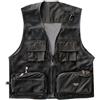 YOSUWOAI Gilet multifunzione da uomo in rete, estivo, per sport all'aria aperta, con molte tasche per pesca, caccia, campeggio, safari, leggero gilet da pescatore, traspirante, per fotografia ed