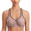 SYROKAN Reggiseno Sportivo Massimo Sostegno | Alto Impatto, con Ferretto, Imbottito, Racerback, Fitness, per Donna