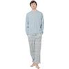 TRAMAS+ Pigiama Uomo in 100% Cotone, Pigiama Uomo Completo Lungo con Maniche Lunghe, Comodo e Traspirante - XL, Raya jerezano Cammello