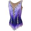 Kmarouse Body Da Ginnastica Ritmica Da Donna Con Diamanti for Le Prestazioni, Abiti Da Ginnastica for Ragazze for La Competizione(3XL)