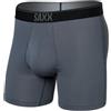 SAXX Underwear Co. Intimo da uomo con Pouch Quest Quick Dry Mesh Boxer Short Fly, Turbolence, L