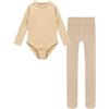 Sinleey Bambina Abbigliamento Balletto Pezzi Completo Body Manica Lunga Collant Balletto Set Bambini Tuta Ginnastica Body Danza Collant Danza Abbigliamento Set B Nude Mock Neck 4-5 Anni