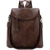 VX VONXURY Zaino Donna Elegante in PU Pelle - Antifurto Borsa a Zainetto con Tracolla Staccabile per Lavoro, Viaggio e Scuola