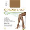 NonSoloCalze COLLANT GOLDEN LADY LEDA 20 DENARI FILANCA Nero Daino Castoro Visone Fumo (4-L, CASTORO)