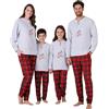Pigiamiamoci Pigiama Natale Famiglia in Coral Fleece Coordinato per Tutta la Famiglia. Vestaglia e Pigiami Natalizi Matching Uomo Donna Bambino Idea Regalo