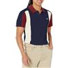 Lacoste Short Sleeve Tri-Color Polo Shirt, Marina/Zin/Laponie, 3XL Uomo