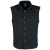 Brandit Vintage Shirt sleeveless, color: black, size: M