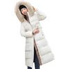 Generisch Piumino da donna invernale lungo | piumino da donna invernale impermeabile | giacca invernale calda imbottita trapuntata con cintura giacca con cappuccio con tasche parka invernale elegante giacca