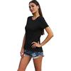 VERTICALIE - T-Shirt Donna Manica Corta Verde - Cotone Superior Pima Lusso - 100% Made in Italy Milano