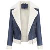 DLLDLGG Giacca In Pelle Oversize Da Donna, Cappotto Invernale In Montone Spesso Foderato In Pile, Giacca Bomber Corta