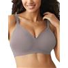 Channo Reggiseno Senza Ferretto Donna: Scollo a V Push-Up Invisibile Confortevole (Grigio M)