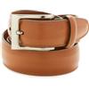 Perry Ellis Portfolio Timothy Leather Belt (Available In Big & Tall) Cintura Uomo (Pacco da 1)