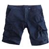 FUN COOLO Pantaloncini Multitasche Corti Bermuda Cargo Shorts con tasconi Laterali, Sabbia, Blu Scuro, Verde Militare, 2020