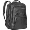 STILORD 'Igor' Zaino Pelle Porta Pc 17-18 Pollici Uomo e Donna Zaino Laptop Business Zaino viaggio grande Borsa per insegnanti lavoro ufficio e studenti, Colore:nero