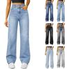 Generisch Baggy Jeans da donna a vita alta, pantaloni in denim, grandi dimensioni, elasticizzati, pantaloni hip hop, pantaloni da jogging Y2K, oversize, per il tempo libero, per adolescenti