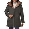 Generic Giacconi Invernali Donna Piumino Lungo Donna Giacca Casual Da In Cotone Caldo E Spesso Con Vita Media Europea E Americana Piumino Giacche Invernali Cappotto Dark Gray Xl
