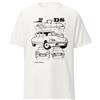 SISIDSI DSGN T-Shirt Vintage DS Tiburon - Auto Classica Iconica, Design Futuristico, Eleganza Retrò, Passione Automobilistica, Collezionista, Stile Senza Tempo., bianco, XXL