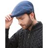 Mucros Weavers Irish Trinity - Berretto piatto da uomo, Col 110, M