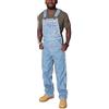 XUSAI Salopette Denim Bib Overall Moda Relaxed Fit Robusto Jeans Overall Regolabile Lavoro Bib Jumpsuit