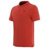 DAINESE Vibrant Speed Demon Polo, Polo Sportiva Rossa a Maniche Corte (IT, Testo, M, Regular, Regular, Racing-Red)