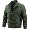 sutelang lurryly Giacca da sci da uomo - uomo casual autunno e inverno caldo leggero giacca con cerniera a maniche lunghe tasca allentata cappotto militare antivento camicetta giacca, Verde militare,