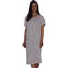Linclalor.Camicia Notte Manica Corta 100% Cotone Maglina Taglie Forti E CALIBRATE Art.74661 (56, Rosa)