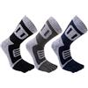 YGMNQAL 3 paia di calzini in spugna con punta da uomo, sportivi, in cotone spesso, asciugamano a compressione, for fitness, basket all'aperto, escursionismo, ciclismo, a 5 dita