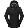 MJGkhiy Ripstop Giacca Antipioggia Donna Giacca Impermeabile Donna Antivento Classica Parka Montagna Antipioggia Con Zip e Cappuccio Antipioggia a Vento con Tasche Giubbotto Donna Invernale Offerta