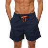FREDRM Mens Swim Trunks Quick Dry Boardshorts with Mesh Lining Above Knee Swimwear Bathing Suits (Navy Blue, XL)