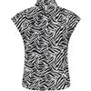 ONLY Onlnova Life Vis S/S Clay Shirt AOP, Nero, S