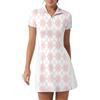 FKEEP - Abito da golf e tennis con pantaloncini per donna, collo a polo, abito sportivo senza maniche, abito sportivo casual, abito da golf senza maniche, XXL