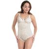 Anita Clara Art Comfort Corselet - Body da donna senza ferretto, con coppe in tre parti, spalline larghe per il comfort, pannelli décolleté semitrasparenti e pannello modellante laterale, cristallo