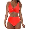 Generico Bikini Donna Mare Brasiliana Bikini Donna Curvy Costume Piscina Due Pezzi Con Ferretto Fucsia Triangolo Nero Da Push Up Set Costumi Bagno 2 Taglie forti Sgambato Anti Segni Abbronzatura Xl Ragazza