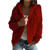 MOKBAY Cardigan Donna Lana Elegante Casual Aperto Davanti Cotone Manica Lunga Inverno Maglioncino Leggero Maglieria Maglia Cardigan Donna Inverno 3XL