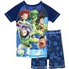 Disney - Costume da Bagno per Ragazzi a Due Pezzi - Toy Story - Il Mondo dei Giocattoli - 12-18 Mesi