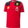 PUMA Scuderia Ferrari - Maglietta Team Charles Leclerc 2023 - Rosso - Uomo