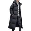 Oanviso Piumino Lungo Uomo con Cappuccio Giacca Inverno Caldo | Giubbotti, Cappotti, Lunga, Antivento, Casual, Moda, Traspirante, Outdoor, Parka