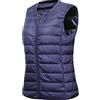 Peuignao Gilet Piumino Smanicato Donna Leggero Gilet Piuma Donna Giubbotto Giubbino Smanicato Donna Piumini Giacca Gilet Piumino Puffer Piume Senza Maniche Donna Invernali Down Vest Taglie Forti Caldo Blu M
