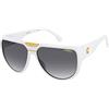 Carrera Occhiali da Sole FLAGLAB 13 White/Grey Shaded 62/14/140 unisex