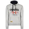 Canadian Peak Guitreak Men - Sweat Homme Capuche Poche Kangourou - Vêtement Sweatshirt Hoody Chaud Manches Longues - Pull Hommes Printemps Ete Automne Hiver