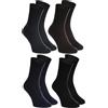 Rainbow Socks - Donna Uomo Calzini Diabetici Senza Elastico di Cotone